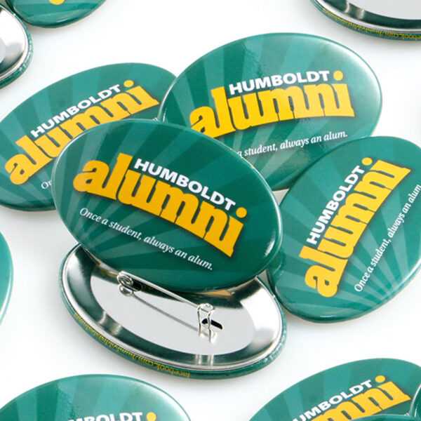 Button Badge Oval