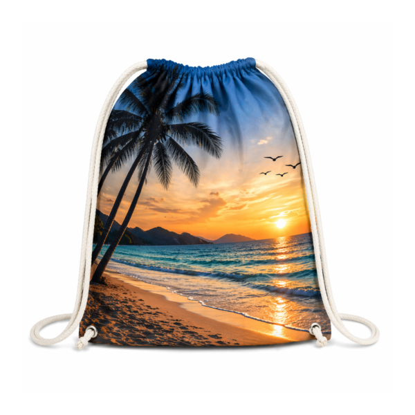 Urban Cotton Drawstring Backpack